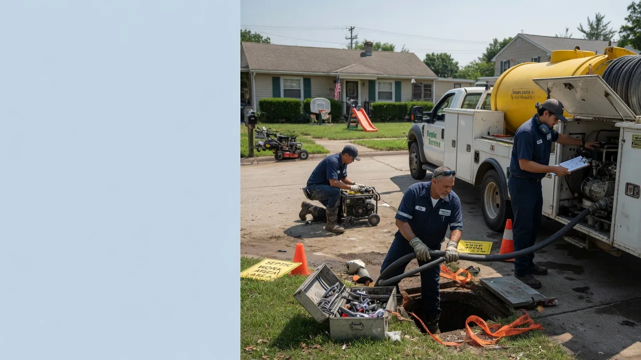 Septic Tank Pumping in Fairmount, IL near me